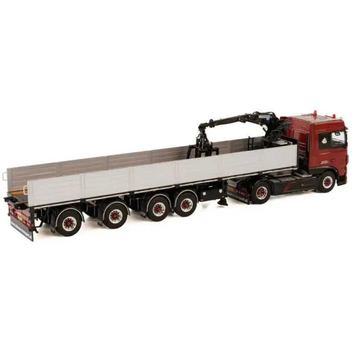 Jaco Stam DAF XF SPACE CAB MY2017 4X2 + BRICK TRAILER - 4 AXLE - Afbeelding 3