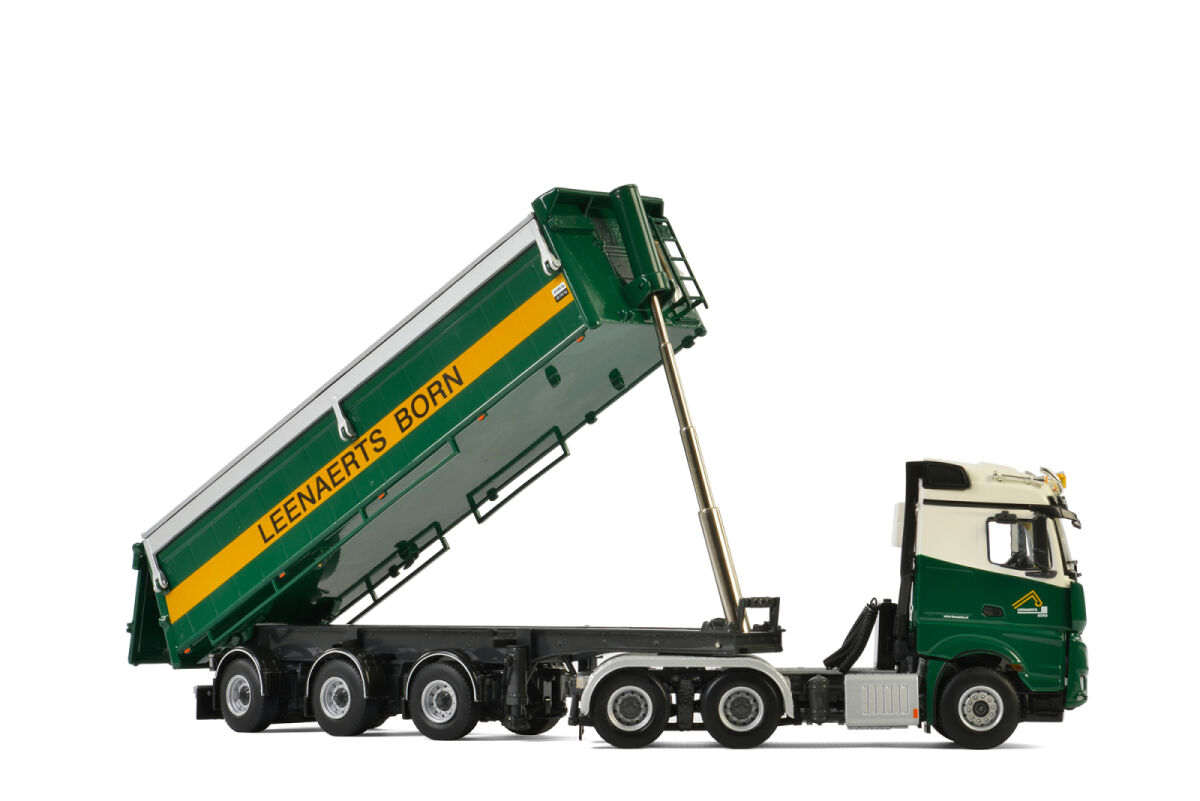 Leenaerts Born's MB Acros MP4 Stream Space 6x4 Tipper Trailer - 3 AXLE