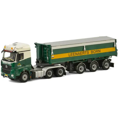 Leenaerts Born's  MB Acros MP4 Stream Space 6x4 Tipper Trailer - 3 AXLE
