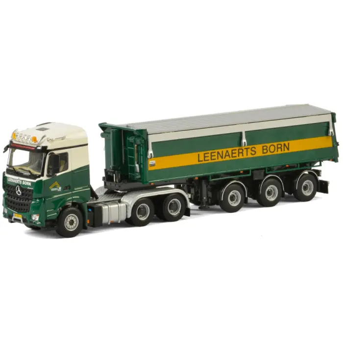 Leenaerts Born's  MB Acros MP4 Stream Space 6x4 Tipper Trailer - 3 AXLE