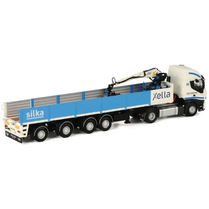 SEVRIENS; IVECO STRALIS 4X2 WITH FLOOR STONETRAILER - Afbeelding 2