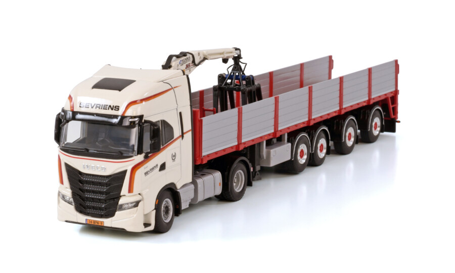 Sevriens IVECO S-WAY AS HIGH4X2 + BRICK TRAILER - 4 AXLE