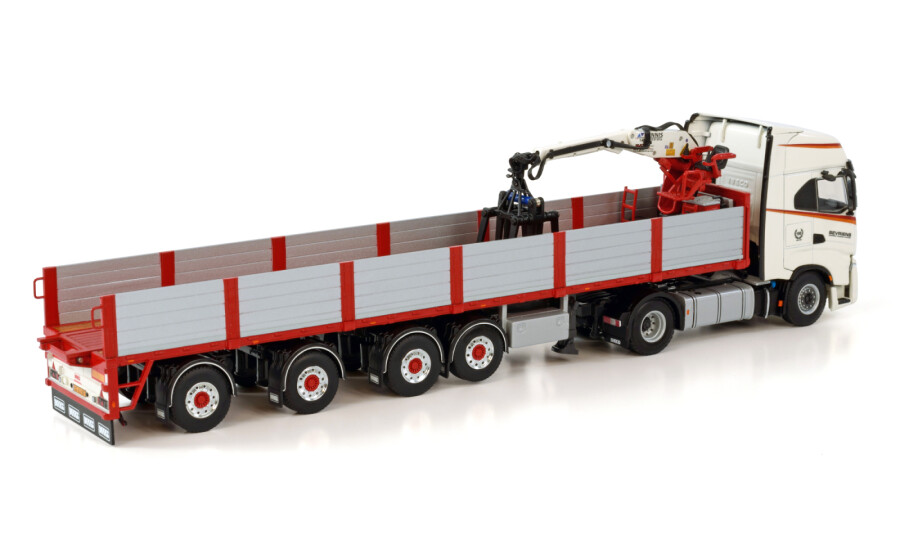 Sevriens IVECO S-WAY AS HIGH4X2 + BRICK TRAILER - 4 AXLE