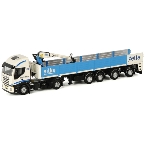 SEVRIENS; IVECO STRALIS 4X2 WITH FLOOR STONETRAILER