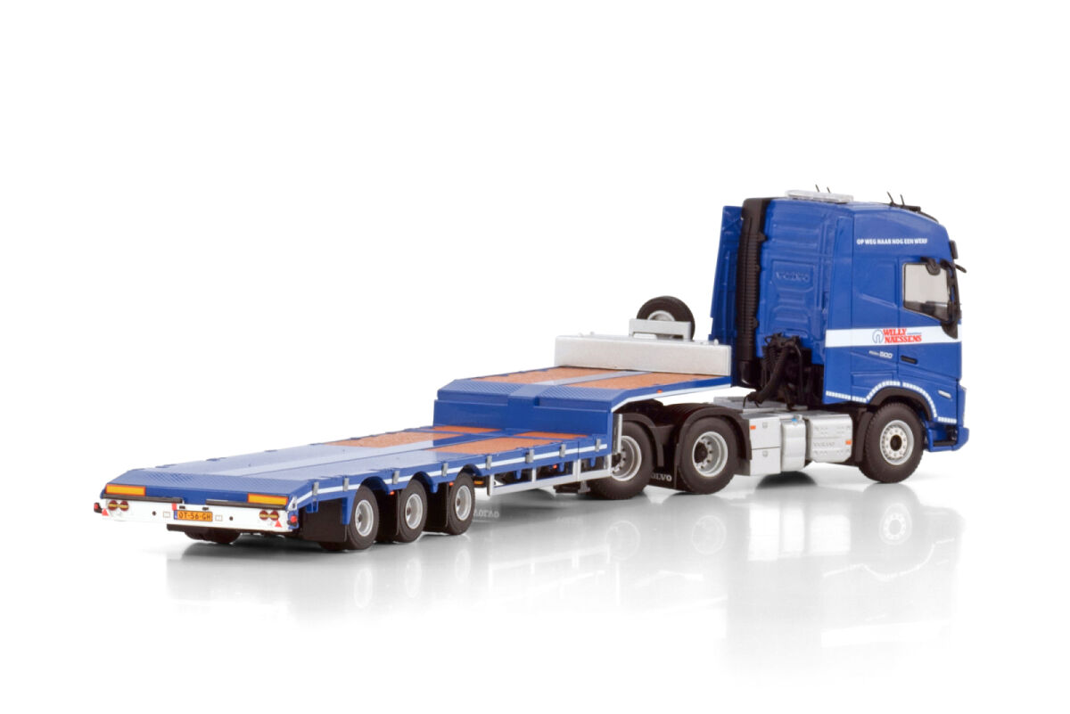 Transwinaton; VOLVO FH5 GLOBETROTTER 6X2 TAG AXLE SEMI LOW LOADER - 3 AXLE