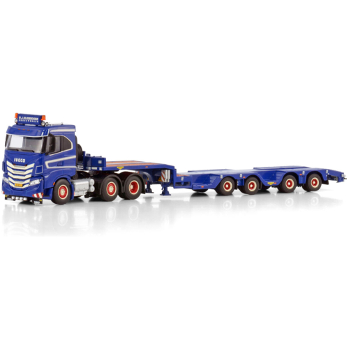 W.J. Dijkshoorn Grondwerken; IVECO S-WAY AS LOW 6X2 TWIN STEER SEMI WHEEL WELL LOW LOADER - 4 AXLE