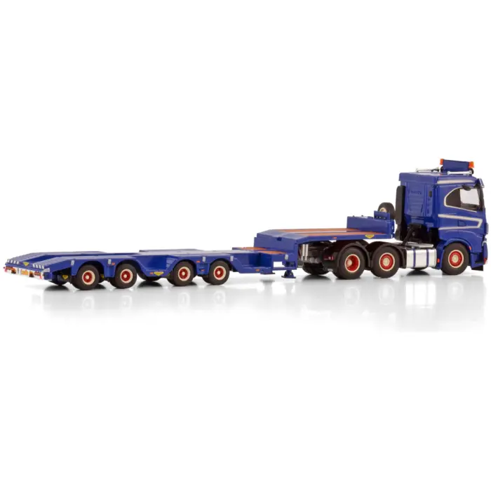 W.J. Dijkshoorn Grondwerken; IVECO S-WAY AS LOW 6X2 TWIN STEER SEMI WHEEL WELL LOW LOADER - 4 AXLE