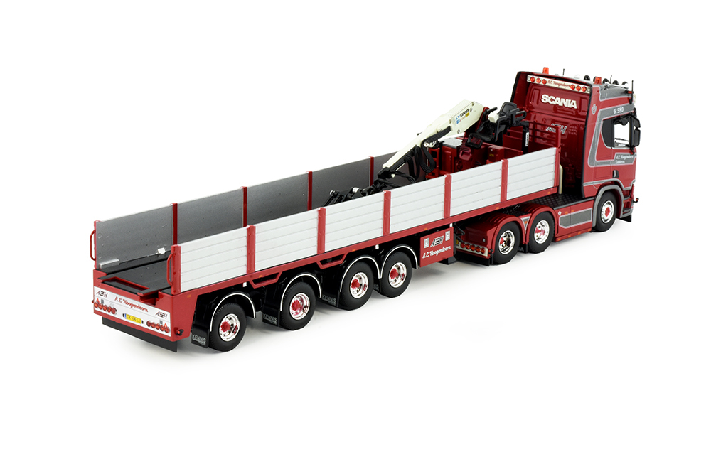 A.E. Hoogendoorn Scania Brick trailer (650)