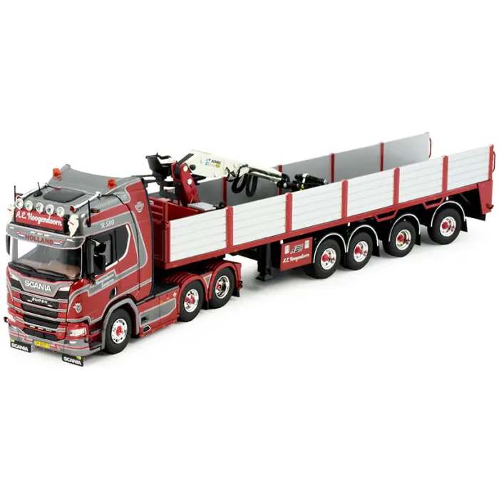 A.E. Hoogendoorn Scania Brick trailer (650)