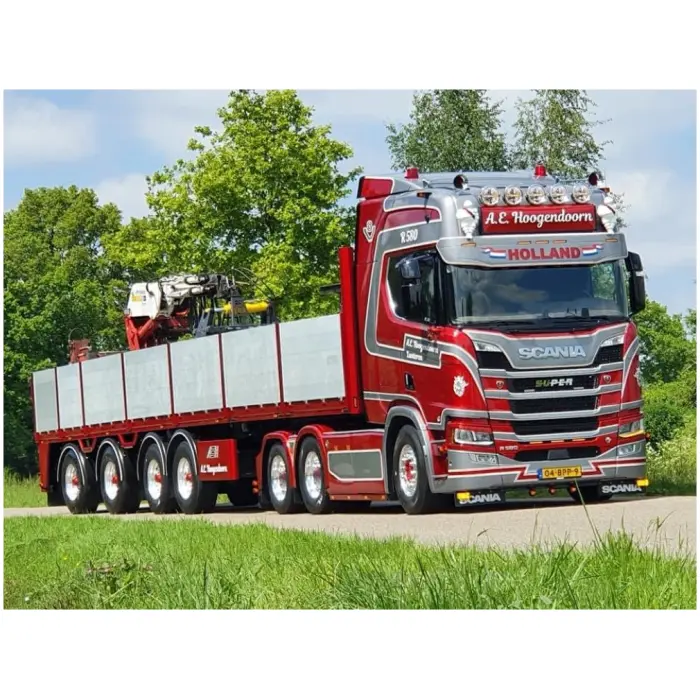 A.E. Hoogendoorn Scania Brick trailer (650)