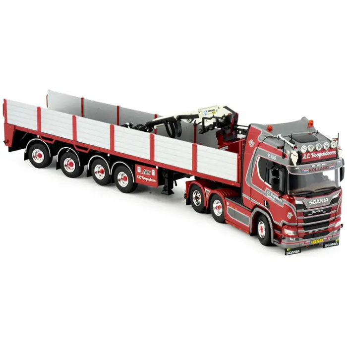 A.E. Hoogendoorn Scania Brick trailer (650)