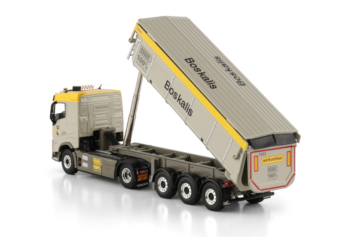 Boskalis Volvo Fh5 Sleeper Cab Electric 4x2 Non Steering Tipper Trailer 3 Axle 2