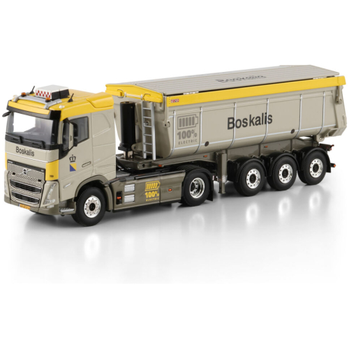 Boskalis Volvo Fh5 Sleeper Cab Electric 4x2 Non Steering Tipper Trailer 3 Axle