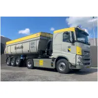 Boskalis; VOLVO FH5 SLEEPER CAB ELECTRIC 4X2 NON STEERING TIPPER TRAILER - 3 AXLE
