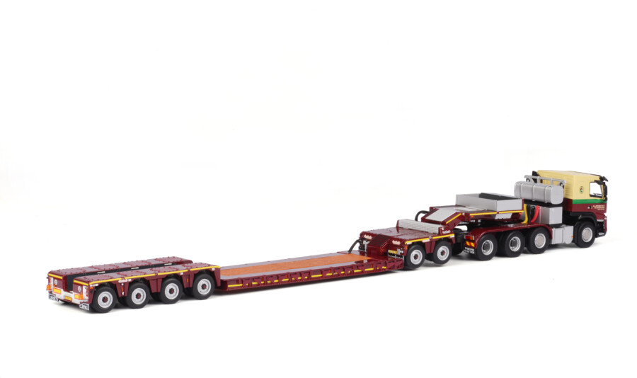 E Lafeber's Volvo FM3 8x4 + Nooteboom Pendel X Long Neck | Miniatuur 1:50 - Heavy Transport Model
