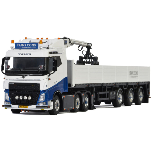 FRANK OOMS' VOLVO FH4 SLEEPER CAB 6X2 TWIN STEER + BRICK TRAILER 3 AXLE