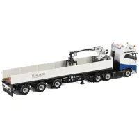FRANK OOMS' VOLVO FH4 SLEEPER CAB 6X2 TWIN STEER + BRICK TRAILER 3 AXLE
