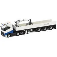 FRANK OOMS' VOLVO FH4 SLEEPER CAB 6X2 TWIN STEER + BRICK TRAILER 3 AXLE