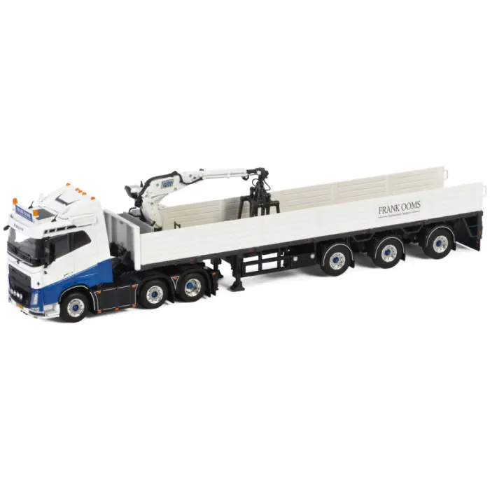 FRANK OOMS' VOLVO FH4 SLEEPER CAB 6X2 TWIN STEER + BRICK TRAILER 3 AXLE