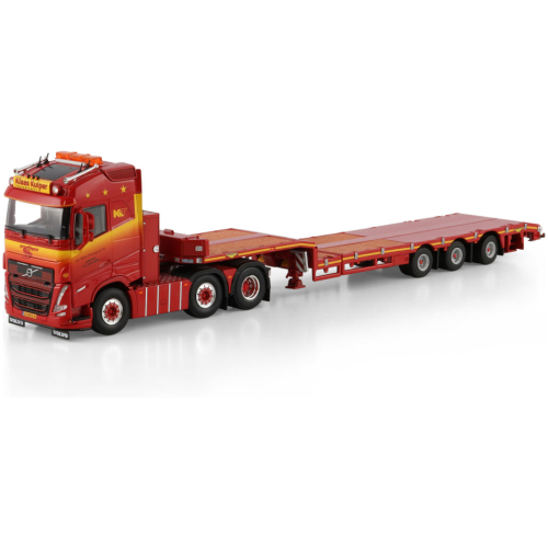 Klaas Kuiper Transport; VOLVO FH5 GLOBETROTTER 6X2 TWIN STEER SEMI LOW LOADER - 3 AXLE