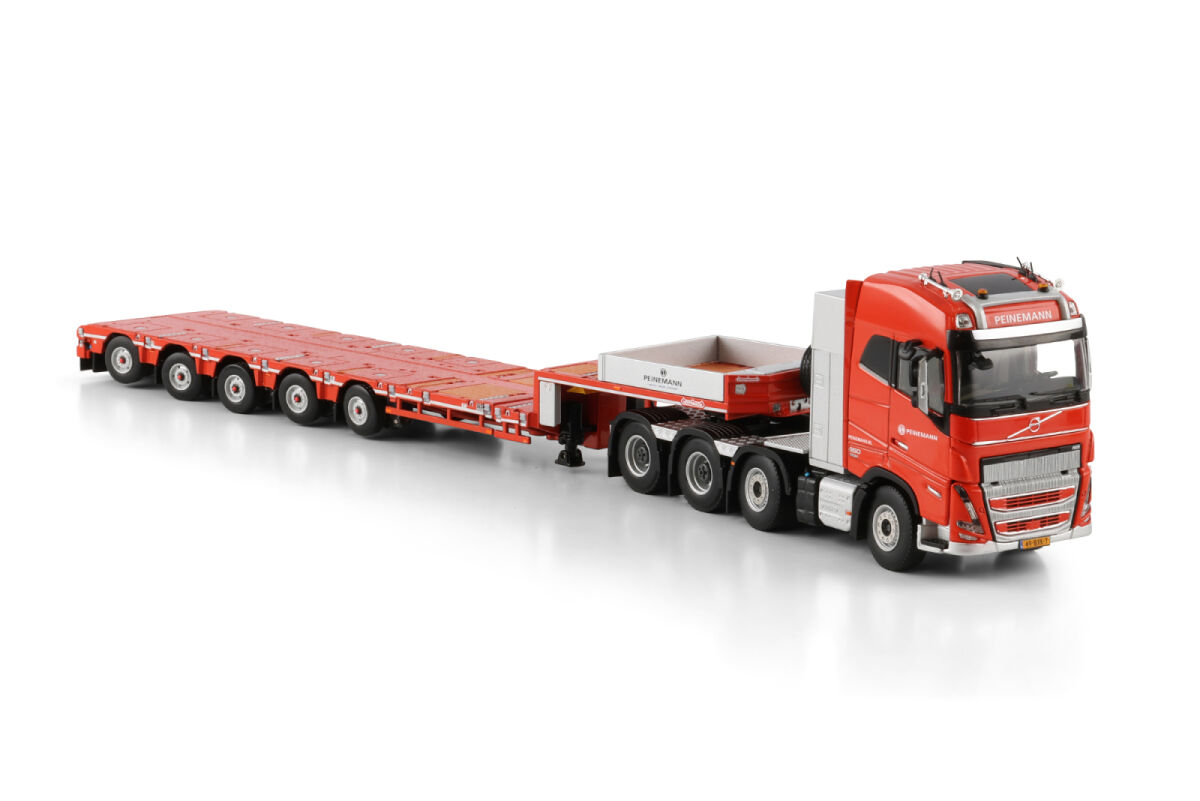 Peinemann; VOLVO FH5 GLOBETROTTER 8X4 MANOOVR - 5 AXLE