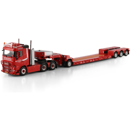 Loonbedrijf Van Etten Volvo Fh5 Sleeper Cab 6x4 Dieplader Met 1 As Dolly 3 Assen 5.jpg Nbi Miniaturen